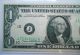 1969 $1 Frn.  Misaligned Over Print Error Pcgs  Very Choice Paper Money: US photo 5