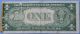North Africa Yellow Seal 1935 A Series U.  S.  $1 Silver Certificate C1030 Small Size Notes photo 1