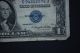 1935 G $1 Silver Certificate Blue Seal Small Note Estate Find Small Size Notes photo 2