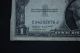 1935 G $1 Silver Certificate Blue Seal Small Note Estate Find Small Size Notes photo 3