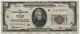1929 $20 Federal Reserve Bank Of Chicago - National Currency Paper Money: US photo 1