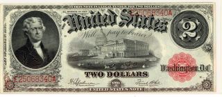 1917 $2.  00 Legal Tender photo