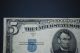 1934 D $5 Silver Certificate Blue Seal Small Note Estate Find Small Size Notes photo 4