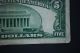 1934 D $5 Silver Certificate Blue Seal Small Note Estate Find Small Size Notes photo 7