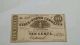 1862 Raleigh State Of North Carolina Ten Cents Paper Money: US photo 2