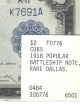 Fr 776 $2 Battleship Note In Choice Unc 65 - Scarce Dallas District Large Size Notes photo 2