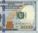 2009 A $100 Bill Federal Reserve Note Fancy Repeater Lb - 16168787 - E Small Size Notes photo 2