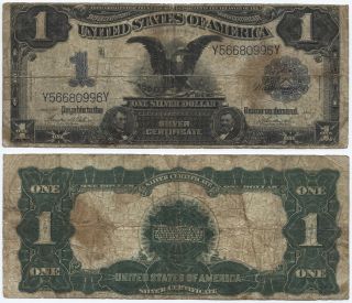1899 $1 Silver Certificate - Black Eagle (996y) photo