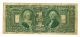 1896 $1 Silver Educational Note And 1918 $1 Fed Reserve Bank Of Richmond Va Note Large Size Notes photo 1