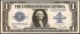 Large 1923 $1 Dollar Bill Silver Certificate Note Crisp Currency Us Paper Money Large Size Notes photo 2