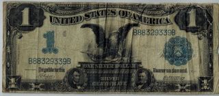 1899 $1 Silver Certificate Black Eagle Fr 230 photo