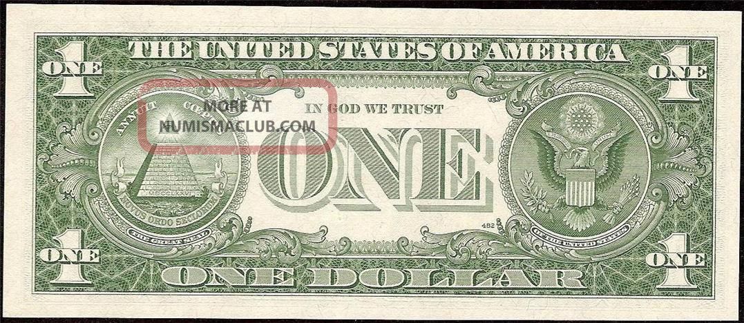 Uncirculated 1963 A $1 Dollar Bill Low 4 Digit Number 2848 Richmond Fed Res Note
