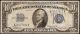 1934 $10 Dollar Bill Silver Certificate Blue Seal Note Old Paper Money Currency Small Size Notes photo 4