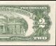 Unc 1963 $2 Two Dollar Bill United States Legal Tender Red Seal Note Currency Small Size Notes photo 6