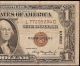 1935 A $1 Dollar Bill Wwii Hawaii Silver Certificate Old Paper Money Us Currency Small Size Notes photo 1