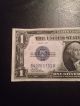 Funnyback Rare Ba Block 1928 $1 Note Choice Uncirculated Silver Certificate Small Size Notes photo 3