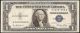 1935 E $1 Dollar Bill Silver Certificate Blue Seal Note Paper Money U.  S Currency Small Size Notes photo 3