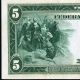 $5 1914 Federal Reserve Note York; Gem Uncirculated Pmg 65 Epq Large Size Notes photo 4