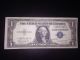 1935 H $1.  Silver Certificate Star Note One Dollar Star Rare Bill $1.  00 Small Size Notes photo 2