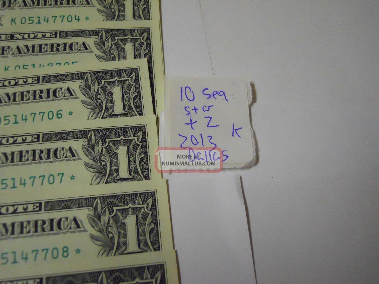 Sequential star notes willholden