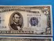 2 - 1934c $5 Silver Certificate - Two Consecutive Serial Numbers Uncirculated Small Size Notes photo 2