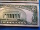 2 - 1934c $5 Silver Certificate - Two Consecutive Serial Numbers Uncirculated Small Size Notes photo 8