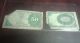 10 And 50 Cent Us Fractional Currency.  3 Days Only Paper Money: US photo 1