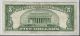 1934 D Green Seal $5 Federal Reserve Note Xf District G Chicago Small Size Notes photo 1