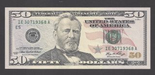 $50 Federal Reserve Note,  Series 2006,  Richmond (ie30719368a),  Unc photo