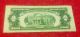 Us 1928f $2 Red Seal Note - Circulated Small Size Notes photo 1