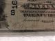 1902 Large Date Back $20 Merchants Nat.  Bank Savannah Pcgs Vf 20.  Sm.  Rust Spot. Paper Money: US photo 4