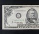 $50 Federal Reserve Note Bank Of Philadelphia Series 1950b Small Size Notes photo 2