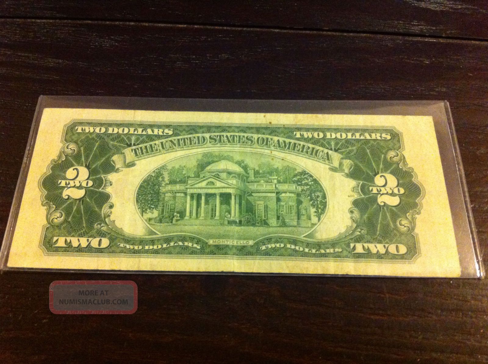 1953 Circulated Two Dollar Bill 2 Red Seal 1953-circulated-two-dollar-bill-2-red-seal