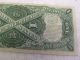 1917 Us Oversize $1 One Dollar Note Bill George Washington No Pin Hole Large Size Notes photo 5
