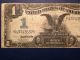 1899 Parker Burke Blue Seal Us $1 Silver Certificate Large Banknote Large Size Notes photo 1