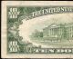 1934 D $10 Dollar Bill Silver Certificate Blue Seal Note Currency Paper Money Small Size Notes photo 2