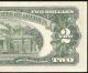 Ch Au 1963 A $2 Two Dollar Bill United States Legal Tender Red Seal Note Fr 1514 Small Size Notes photo 3
