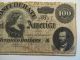 1864 $100 Confederate Note,  Richmond Paper Money: US photo 1