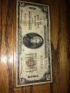 1929 National Currency Note $20 Marion Illinois Superlow Serial Number 182 Paper Money: US photo 3