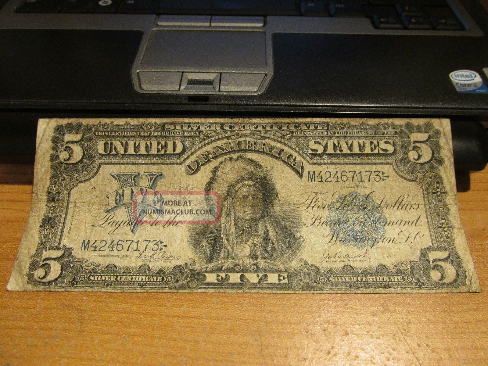 Fr.  277 1899 $5 Five Dollar 