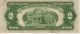 1928 - F $2 Us Note,  Red Seal,  Note (r - 165) Small Size Notes photo 1
