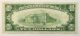 1953 A $10 Dollar Bill Silver Certificate Blue Seal Note Old Paper Money Small Size Notes photo 1
