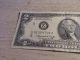 2 Dollar Bill - Series 1976 District E Circulated But In M16 Small Size Notes photo 3