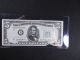 5$ 1950a Huge Gutter Fold Error Eff Paper Money: US photo 2