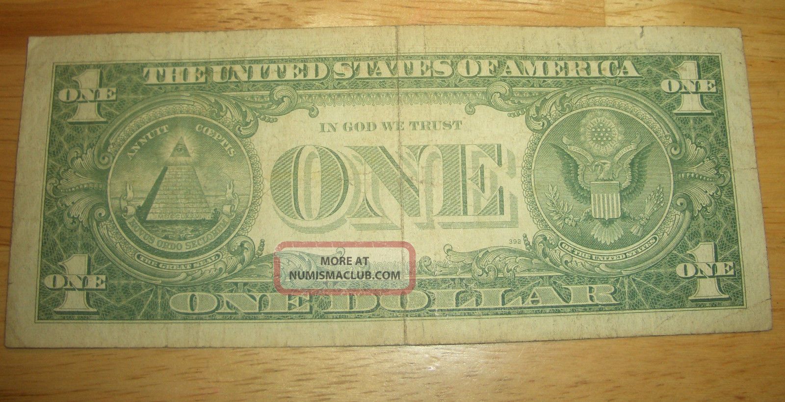 1957 A $1 00 Silver Certificate