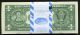 2013 Frn $1 Star Pack 100 Consecutive Stars ( (dallas District))  K201 - 300 Small Size Notes photo 2