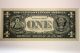 Up Is One 1969c Insufficient Ink Obverse Error Federal Reserve Note Cu Paper Money: US photo 6