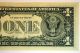 Up Is One 1969c Insufficient Ink Obverse Error Federal Reserve Note Cu Paper Money: US photo 8