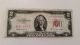 1953c American 2 Dollar Bill (serial A 79212863 A) Small Size Notes photo 1