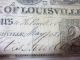 Us Savings Bank Of Louisville 2 Dollar Paper Currency 1831 Paper Money: US photo 1